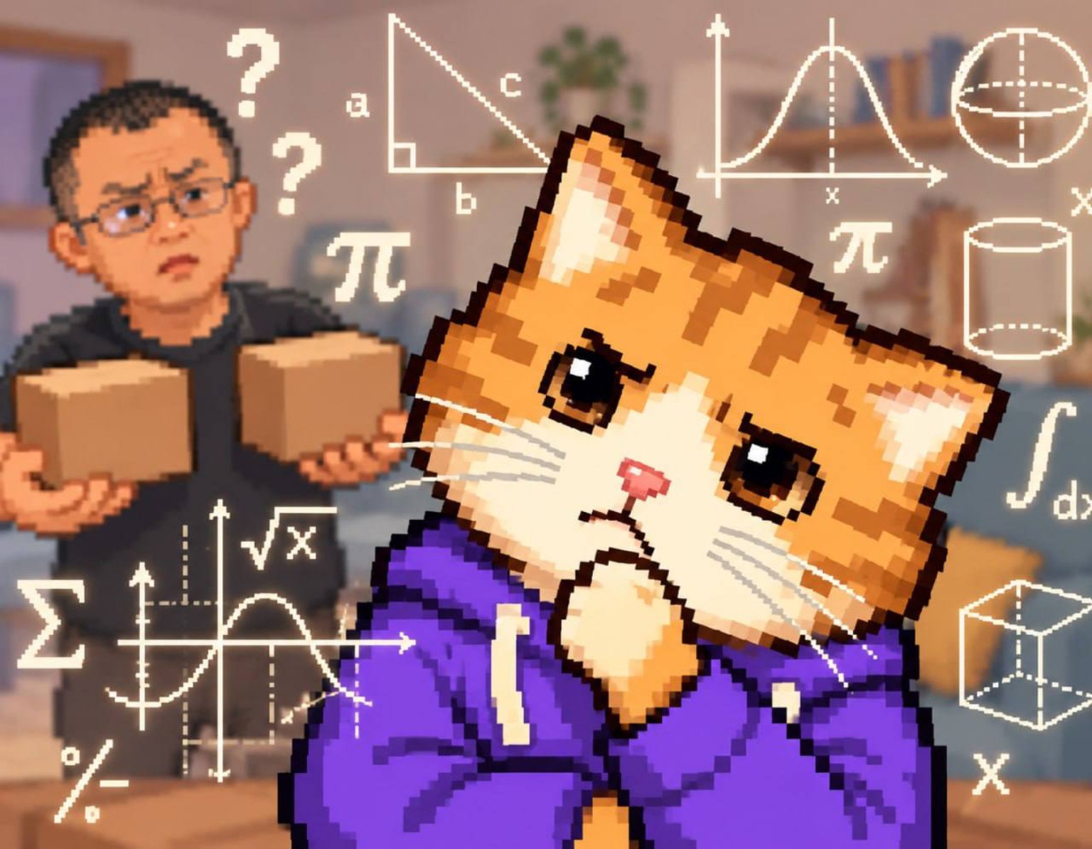 CoinMarketCat thinking through equations